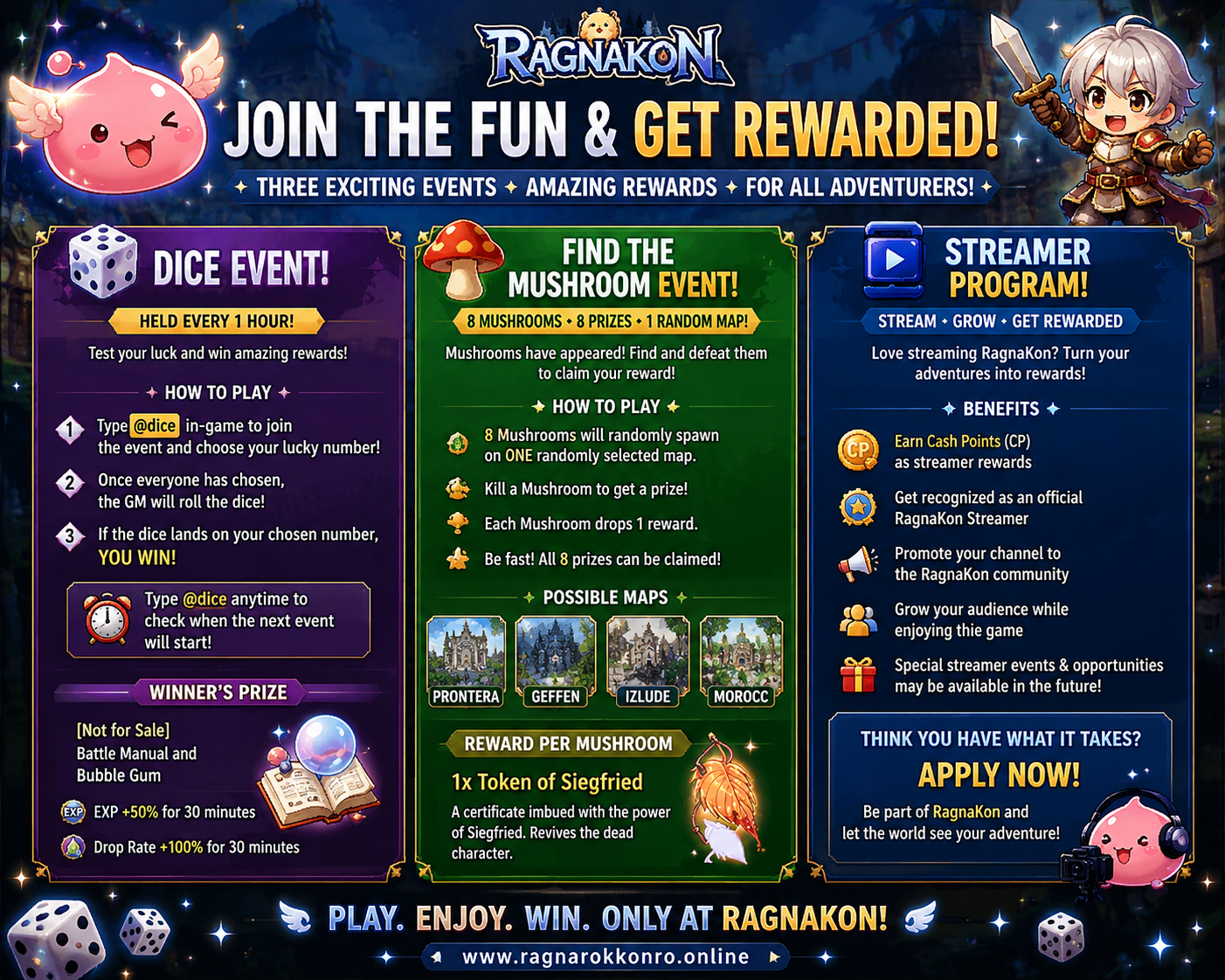 RagnaKon Events